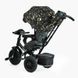 Детский трехколесный велосипед Best Trike Perfetto интерактивный надувные колеса черный золото 8066 / 612-04 фото 3