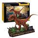 3D пазл об'ємний Cubic Fun National Geographic Dino Велоцираптор 63 елементи DS1053h фото 4