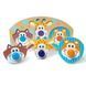 Дерев'яний пазл-вкладиш для малюків Melissa & Doug &laquo;Тварини сафарі&raquo; 3 елементи MD13439 фото 1