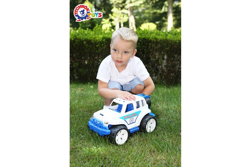 Іграшковий позашляховик ТехноК 38 см білий 4630 фото 2