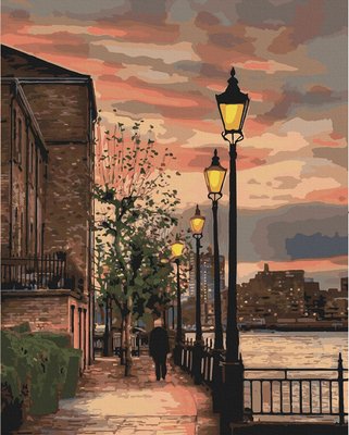 Картина по номерам Art Craft "Набережная Темзы. Англия" 40х50 см 10584-AC фото 1