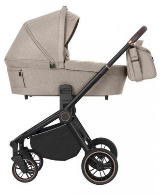 Универсальная детская коляска 3 в 1 с автокреслом и дождевиком Carrello Epica CRL-8511/1 Almond Beige фото 1
