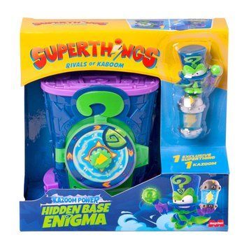 Игровой набор SUPERTHINGS Kazoom Power Скрытая база Энигма с 2 фигурками PSTSP112IN230 фото 1