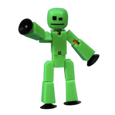 Фігурка для анімаційної творчості Stikbot Зелений фото 1