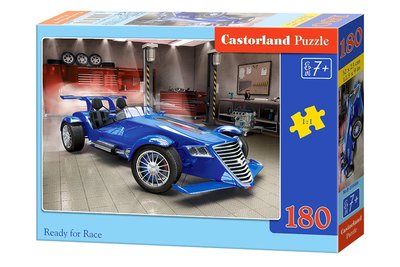 Пазли Castorland "Синій автомобіль" 180 елементів 32 х 32 см B-018406 фото 1