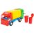 Игрушечный мусоровоз Wader Mini truck 29 см красный 39211 фото 1