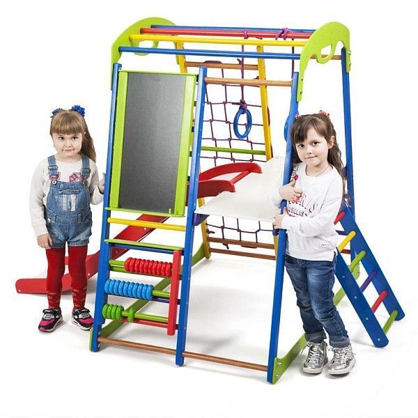 Ігровий дитячий спортивний комплекс SportBaby SportWood Plus 3 фото 4