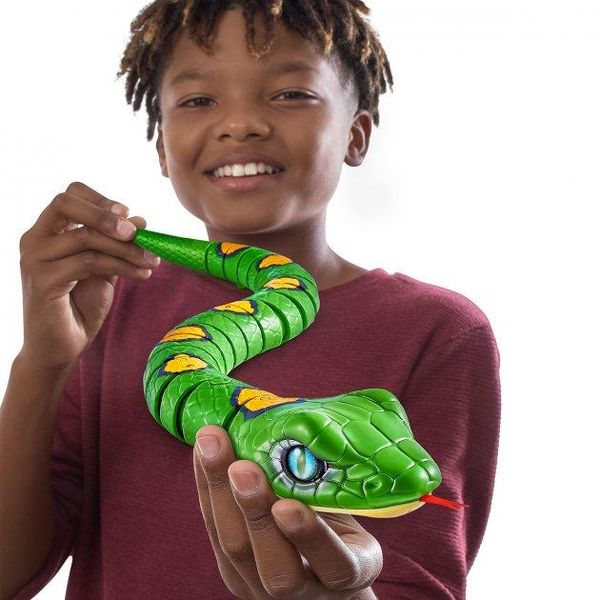 Інтерактивна роботизована іграшка серії Robo Alive "Зелена змія" фото 5