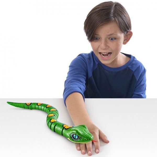 Інтерактивна роботизована іграшка серії Robo Alive "Зелена змія" фото 3