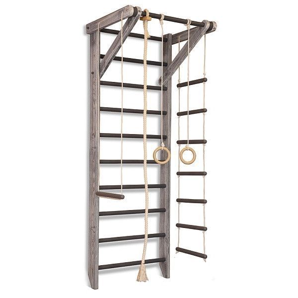 Шведская стенка&nbsp;SportBaby со снарядами и турником Sport Loft 2 220 см фото 3