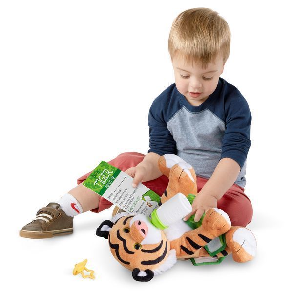 Плюшевий малятко-тигреня 26 см Melissa & Doug MD30450 фото 4