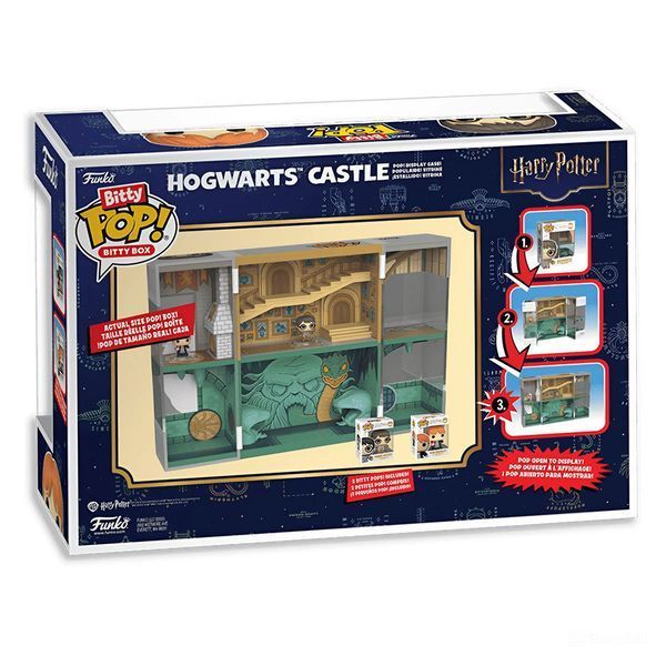 Ігровий набір BITTY POP! Boxes Гаррі Поттер Гоґвортс 2,3 см 85533 фото 6