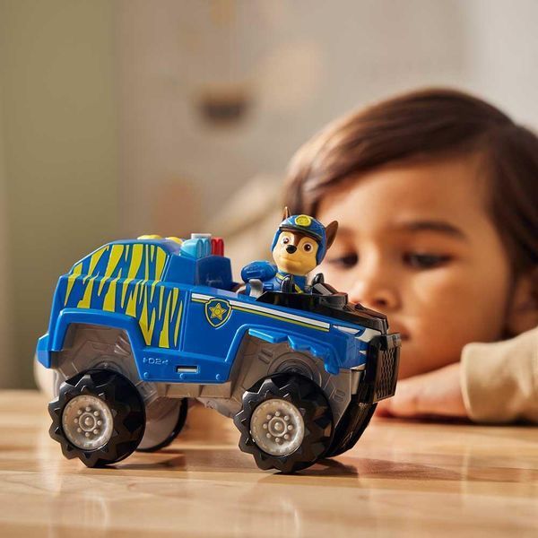 Щенячий патруль: Великий рятувальний автомобіль-трансформер з водієм Гонщик (серія Джунглі) SM17776/0594 фото 8