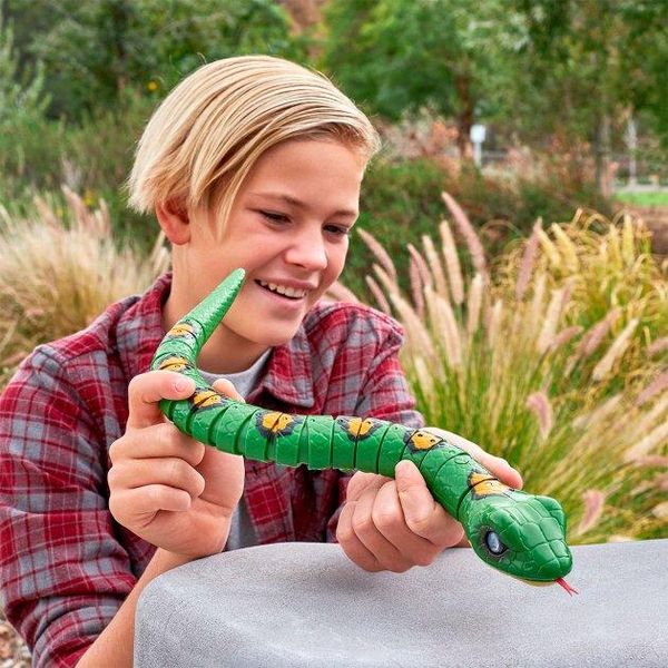 Інтерактивна роботизована іграшка серії Robo Alive "Зелена змія" фото 4