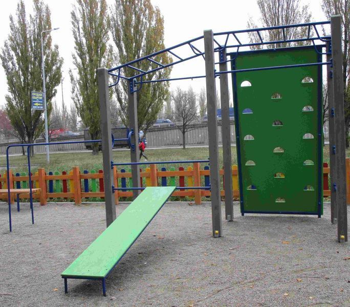Уличный спортивный комплекс Kidigo Утро 460х293х252см фото 4