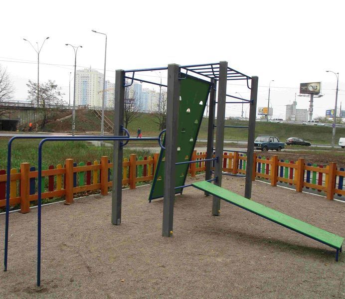 Уличный спортивный комплекс Kidigo Утро 460х293х252см фото 6