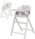 Стільчик для годування CARRELLO Tenero з шезлонгом та алюмінієвою рамою Atlantis Grey CRL-9507 фото 1