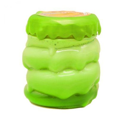 Слайм Danko Toys Fluffy Slime у банці салатовий укр 440 г FLS-04-01U фото 1