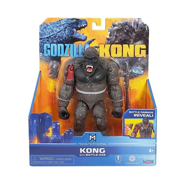Фігурка GODZILLA VS. KONG Movie 2021 - Конг з бойовою сокирою (15 сm) фото 6