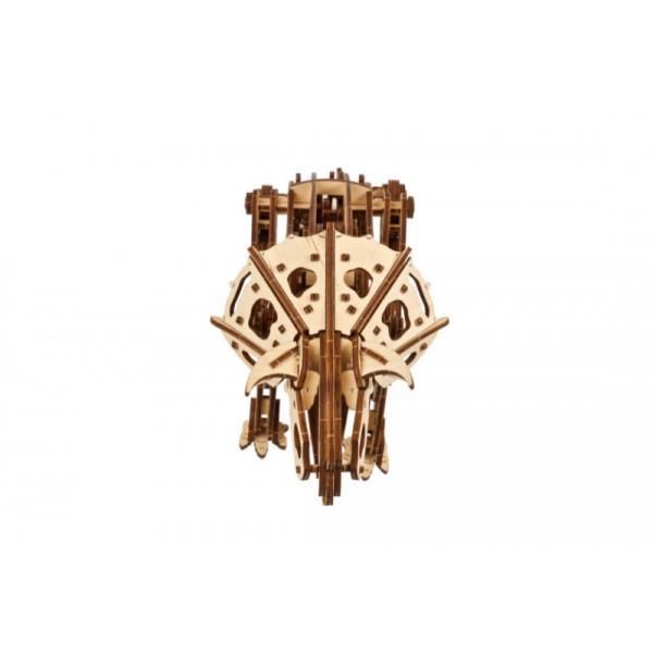 3D конструктор механічний дерев'яний Ugears Трицератопс 400 деталей 70211 фото 7