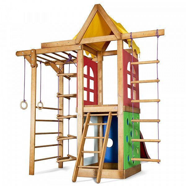 Детский уличный игровой комплекс SportBaby Babyland-22 239х180х240см фото 3