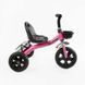Дитячий триколісний велосипед 10" Best Trike колеса EVA сталева рама рожевий BS-14250 фото 2