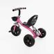 Дитячий триколісний велосипед 10" Best Trike колеса EVA сталева рама рожевий BS-14250 фото 3