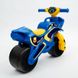 Мотоцикл-каталка Doloni "Байк Police" синий 0138/570 фото 3