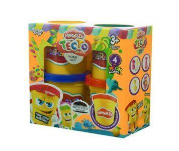 Тесто для лепки Danko Toys Master-Do 4 баночки по 50 г (рус) TMDB-01-03 фото 1