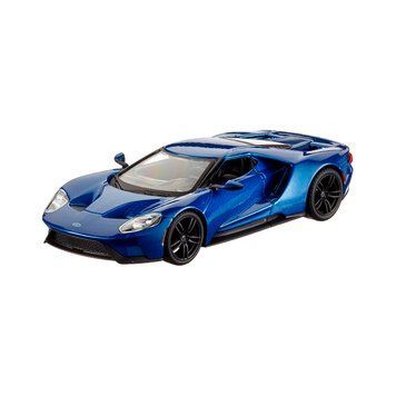 Колекційна модель автомобіля Bburago Ford GT, масштаб 1:32, блакитний металік 18-43043 фото 1