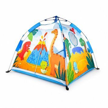 Детская игровая палатка для мальчика с каркасом Dino, 130 &times; 130 &times; 120 см A 999-356 фото 1