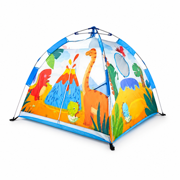 Дитячий ігровий намет для хлопчика з каркасом Dino 130 &times; 130 &times; 120 см A 999-356 фото 1