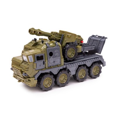 Іграшковий мобільний артилерійський комплекс Оріон Колчан 30 см хакі 336в.2 фото 1