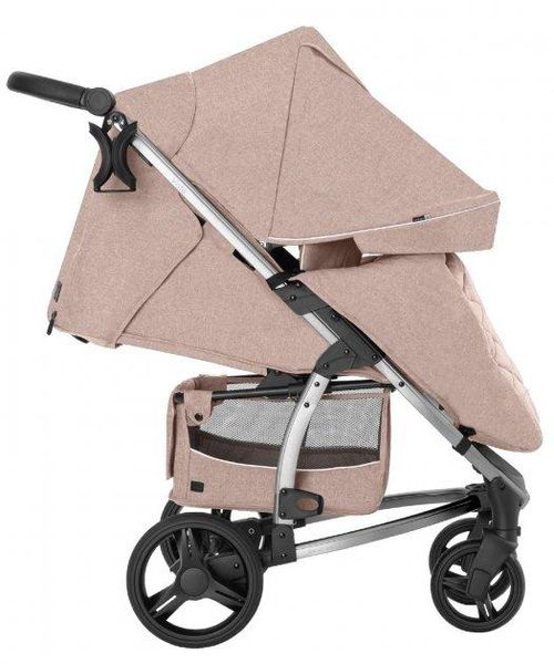 Универсальная детская коляска 2 в 1 с корзиной Carrello Vista CRL-6501/1 Stone Beige фото 4