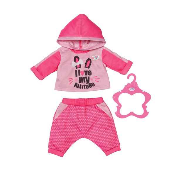 Кукольный наряд BABY BORN - СПОРТИВНЫЙ КОСТЮМ ДЛЯ БЕГА (на 43 cm, розовый) фото 7