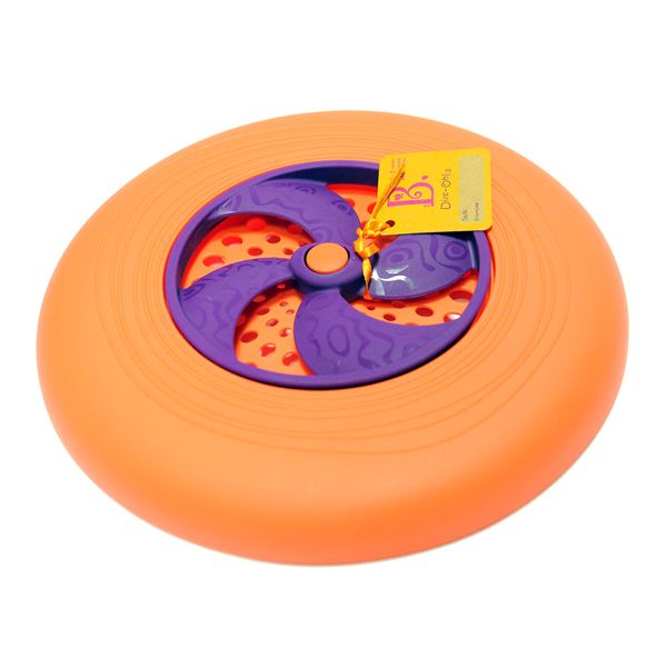 Летающая тарелка Battat Фрисби 23.5 см цвет папайя - сливовый BX1356Z фото 5