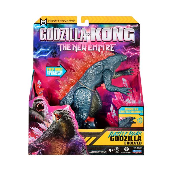 Фігурка GODZILLA X KONG - Годзілла готова до бою світлові та звукові ефекти 18 см фото 5