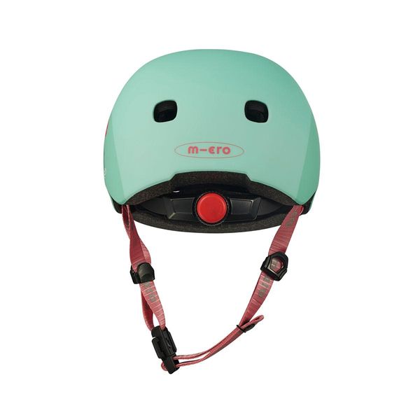 Защитный шлем премиум MICRO с LED габаритами размер M 52–56 cm Фламинго фото 5