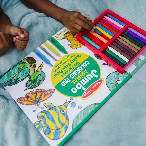 Альбом для розмальовування Melissa & Doug &laquo;Тварини&raquo; 50 аркушів MD14200 фото 6