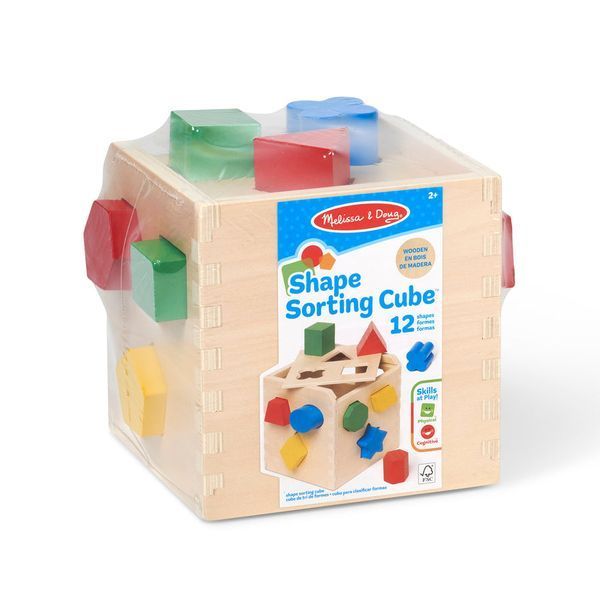 Дерев'яний сортувальний куб Melissa & Doug &laquo;Форми та кольори&raquo; MD10575 фото 3