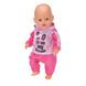 Кукольный наряд BABY BORN - СПОРТИВНЫЙ КОСТЮМ ДЛЯ БЕГА (на 43 cm, розовый) фото 2