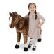 Гігантський плюшевий кінь, 100 см Melissa & Doug MD12105 фото 4