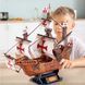 3D пазл об'ємний Cubic Fun Корабель Санта-Марія 204 елемента T4038h фото 4