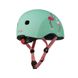 Защитный шлем премиум MICRO с LED габаритами размер M 52–56 cm Фламинго фото 4