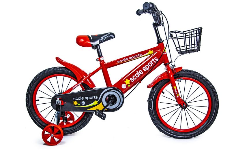 Велосипед дитячий двоколісний 16" Scale Sports T13 червоний фото 3