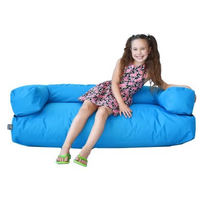 Безкаркасний дитячий диван формований Tia 120х40х40 см Гарвард Оксфорд фото 1