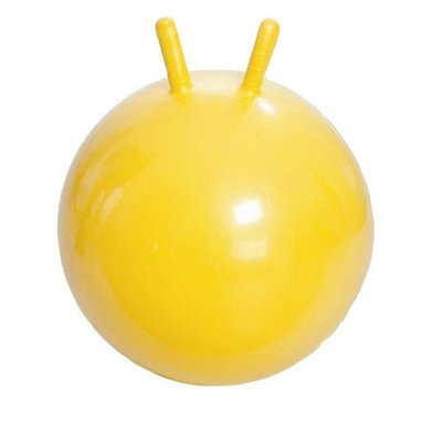 М'яч для фітнесу з ріжками (фітбол) 38 см MS 0938 Жовтий фото 1