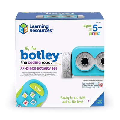Обучающий игровой STEM-набор Learning Resources – РОБОТ BOTLEY программируемая игрушка-робот фото 1