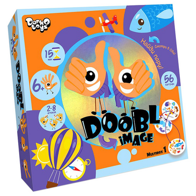Настольная игра Danko Toys DOOBL IMAGE (рус) DBI-01-01 фото 1