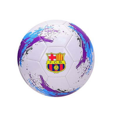 Футбольний м'яч №5 Bambi Wave PVC діаметр 21 см Фіолетовий FB2106 фото 1